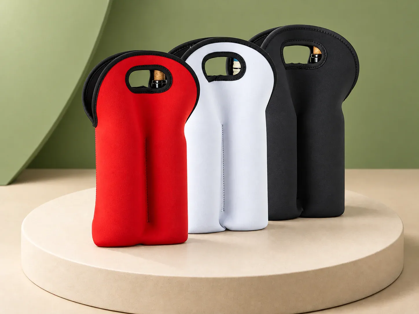 Porta-garrafas isotérmico duplo, sem personalização