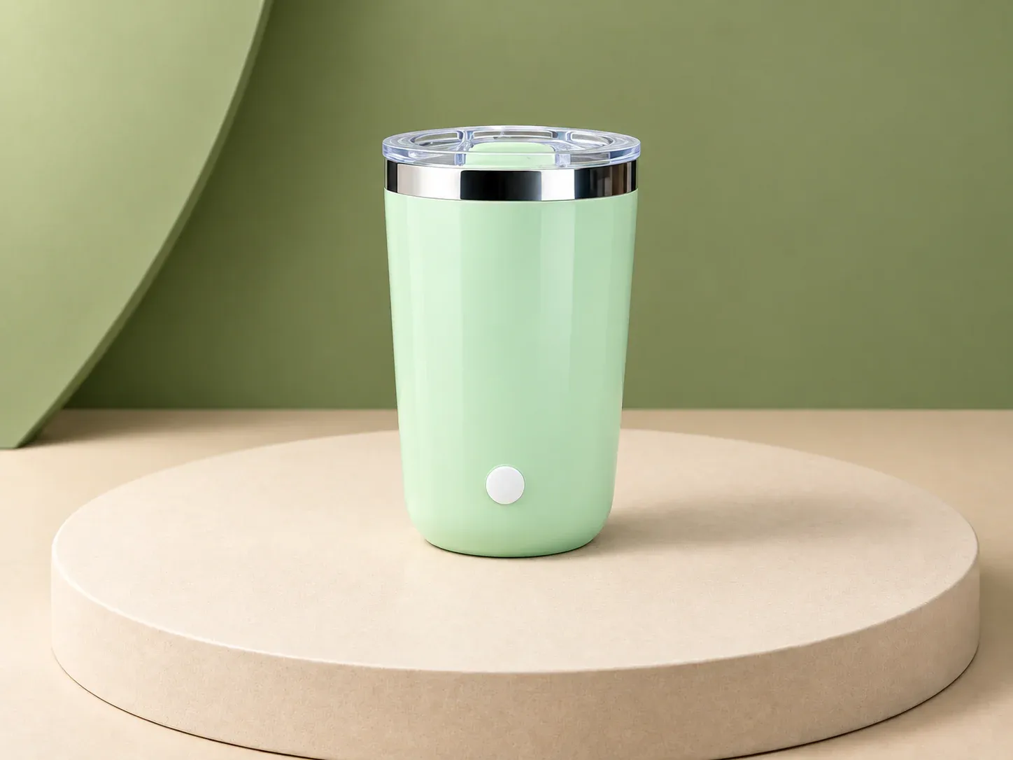 Copo com misturador 300 ml, sem personalização