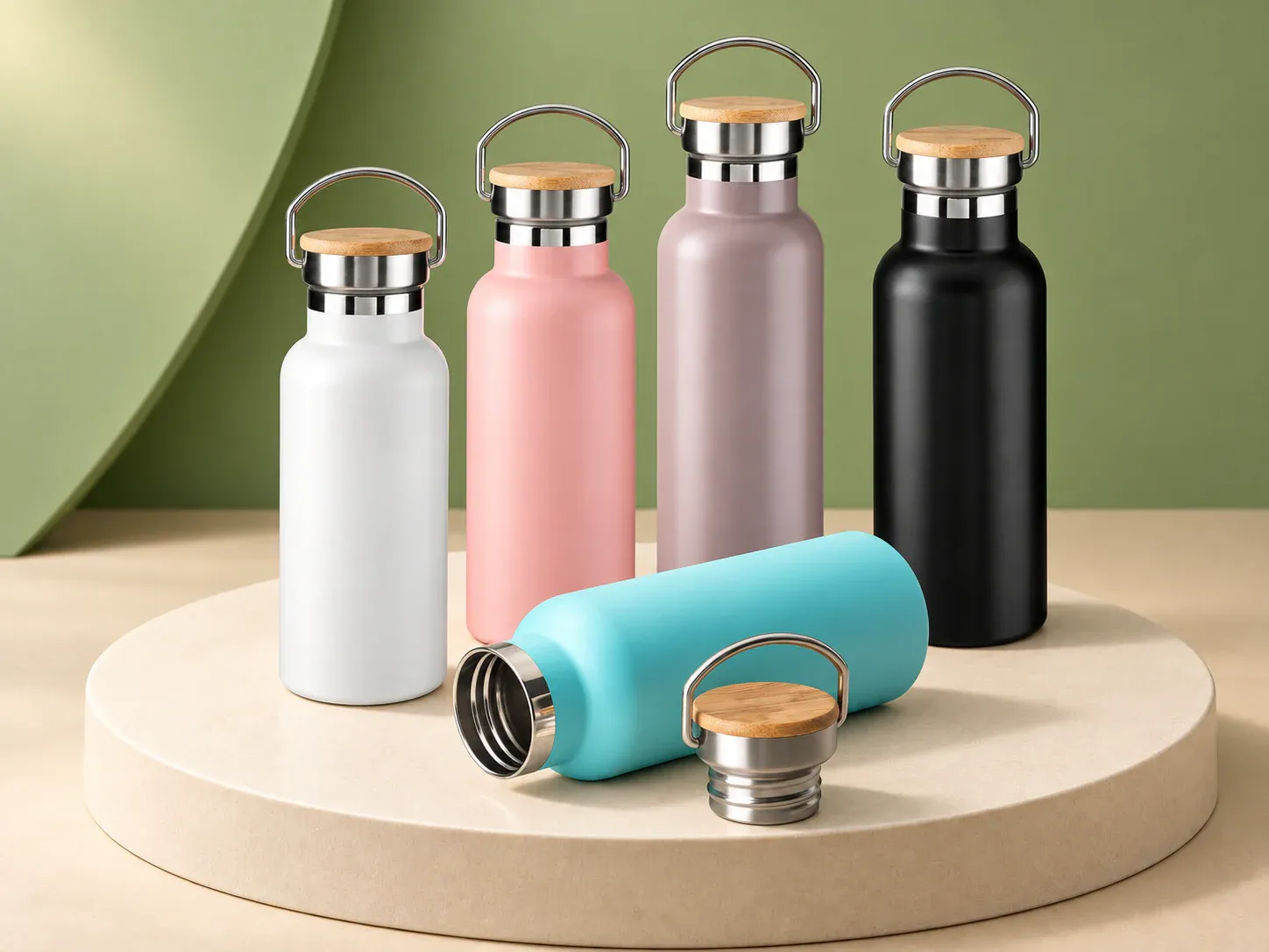 Garrafa térmica 500 ml, sem personalização