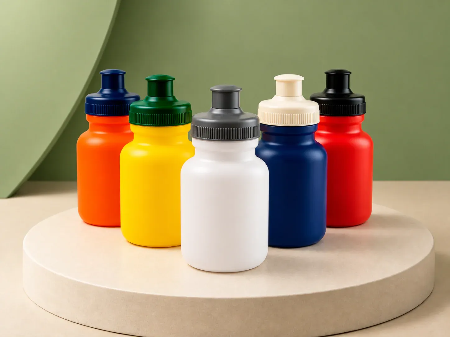 Garrafinha de plástico 300 ml, sem personalização
