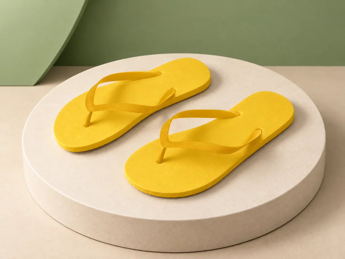 Chinelo em PVC e PE, sem personalização