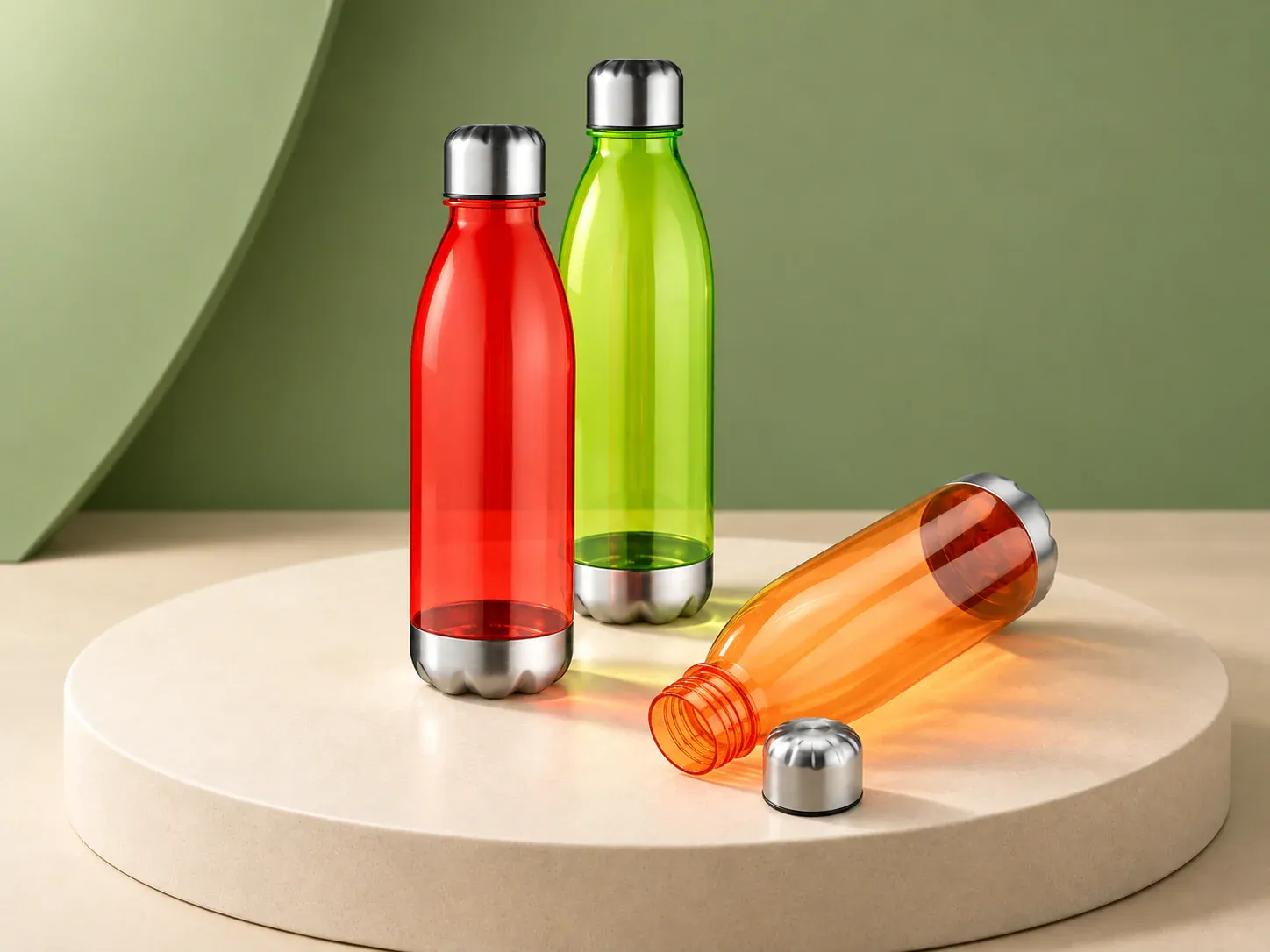 Garrafa plástica 700 ml, sem personalização