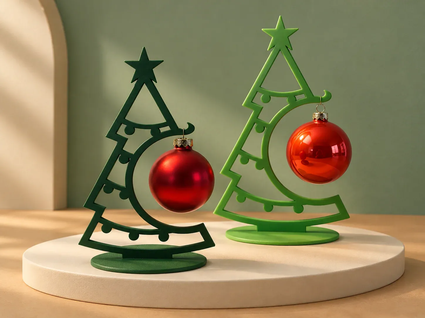 Árvore de Natal porta-bola, sem personalização