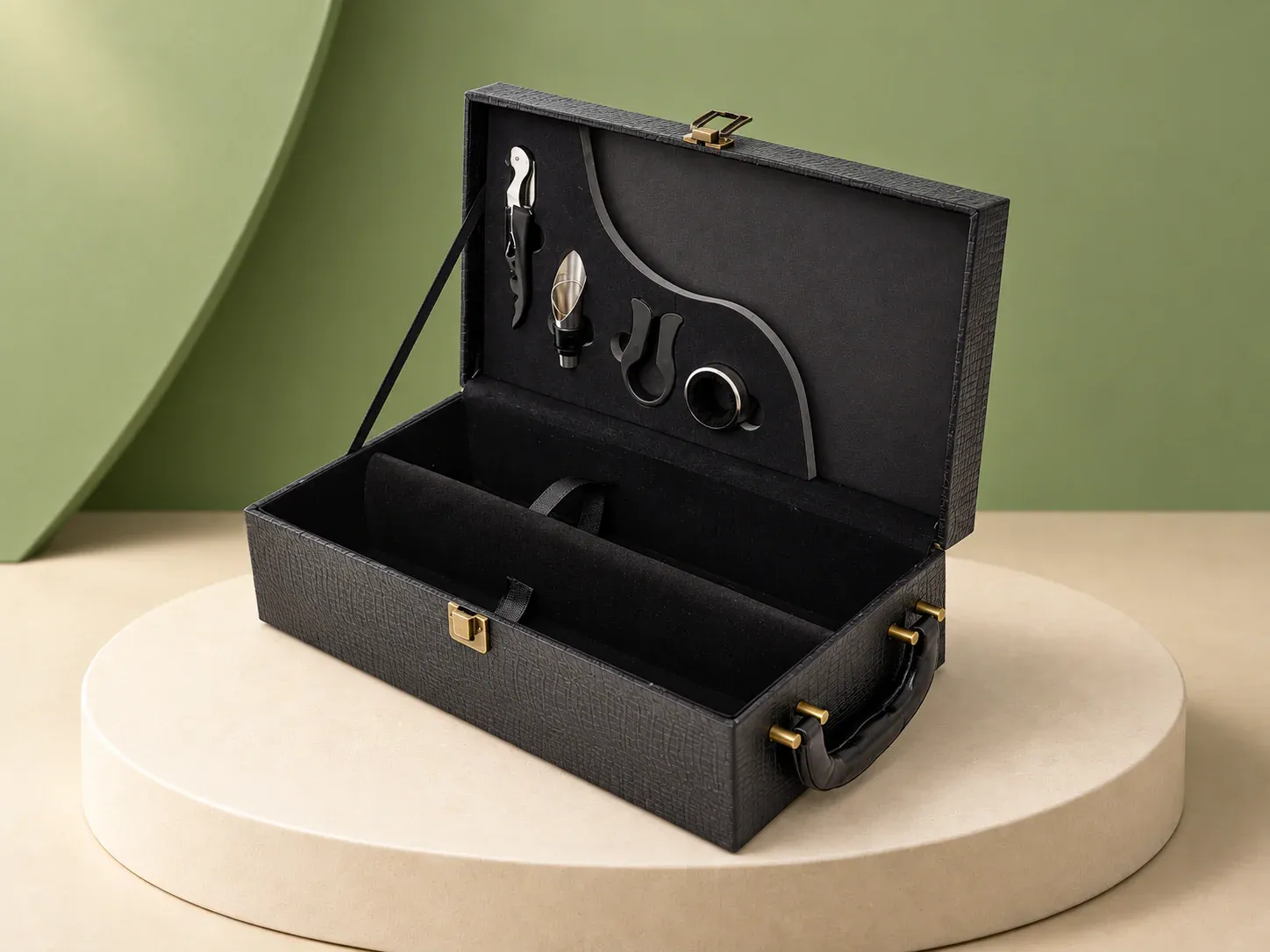 Kit vinho 4 peças, sem personalização